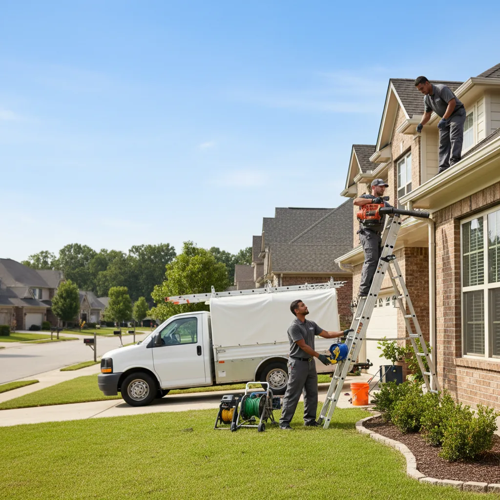 Home Gutter Service in Boling, TX near me